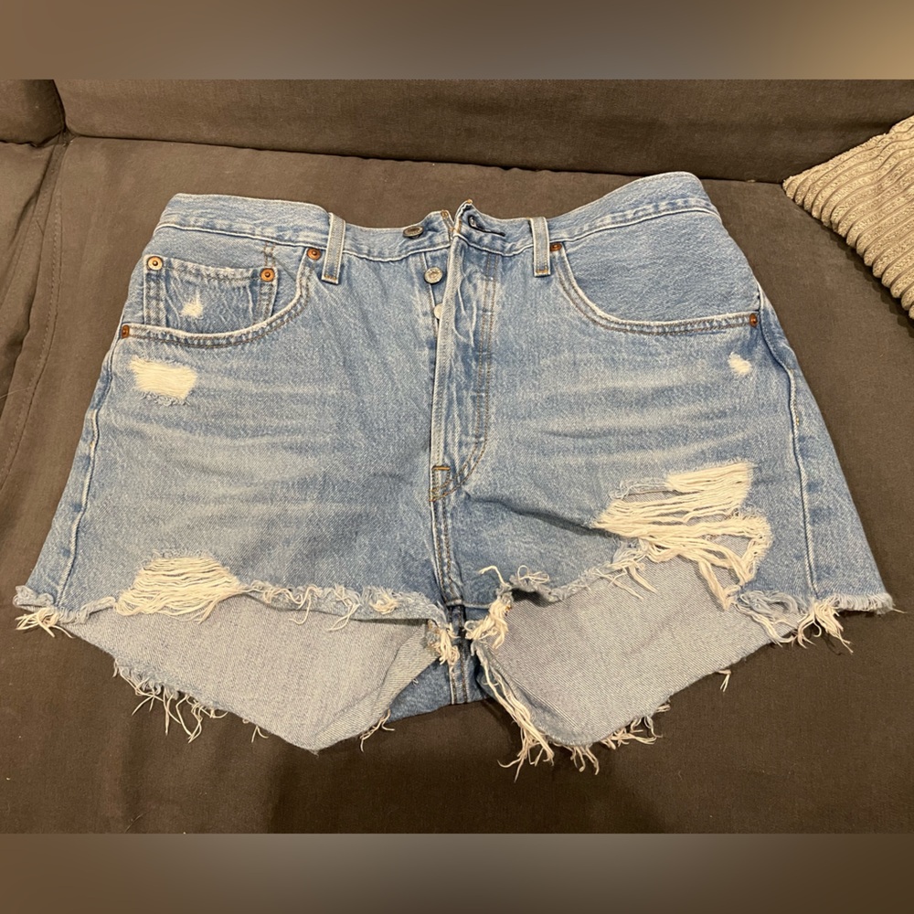 Levi's Blue Jean Shorts TRENDY for Summer